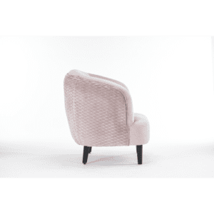 MSL Velvet Armchair Grey 77cm