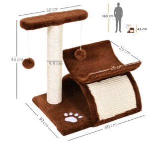 Pawhut Cat Tree Activity Centre
