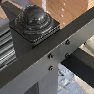 Outsunny 4 x 3m Aluminum Gazebo