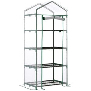 Outsunny 4 Tier Mini Greenhouse