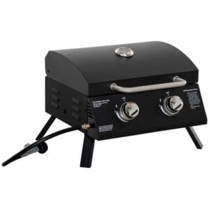 Outsunny 2 Burner Portable Gas BBQ Grill
