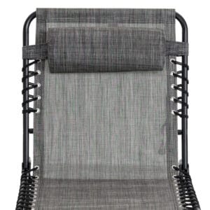 Outsunny Sun Lounger Pillow Grey