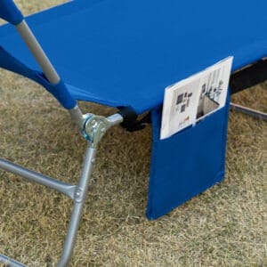 Outsunny Sun Lounger Chaise Lounge Face Cavity