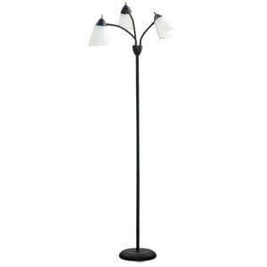 Homcom Arc Tree Floor Lamp 3 Rotating Lights