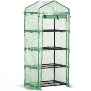 Outsunny Mini Greenhouse 4-Tier