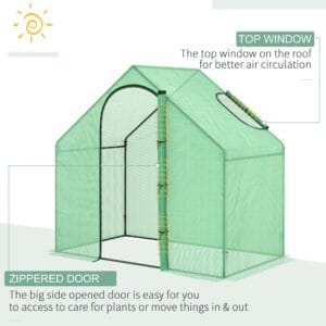 Outsunny Walk-In Portable Greenhouse