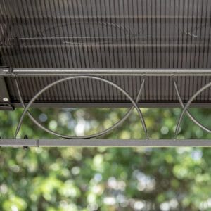 Outsunny Hardtop Gazebo w/ Polycarbonate Curtains