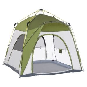 Outsunny 4 Man Pop Up Tent Automatic