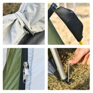 Outsunny 4 Man Pop Up Tent Automatic