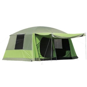 Outsunny Dome Tent Two Room w/ Porch