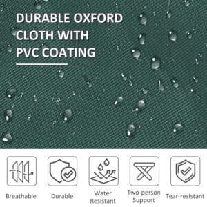 Outsunny Military Sleeping Bed Single