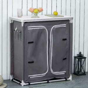 Outsunny Camping Kitchen Cupboard