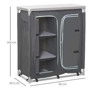 Outsunny Camping Kitchen Cupboard