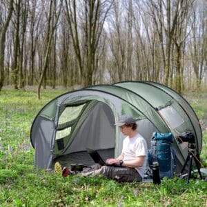 Outsunny 4-5 Person Dome Pop-up Tent