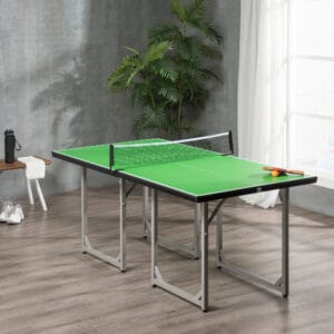 Homcom Tennis Table w/ Net 182cm Green