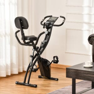 Homcom 2-In-1 Exercise Bike 8-Level