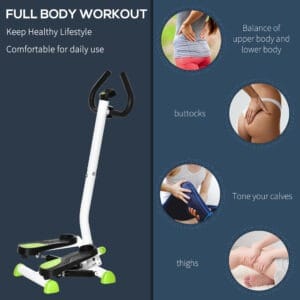 Homcom Aerobic Stepper Adjustable