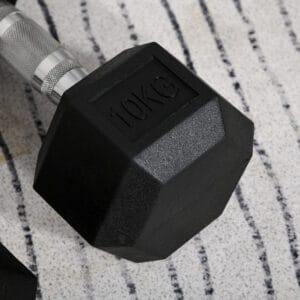 Homcom Hexagonal Dumbbells Kit