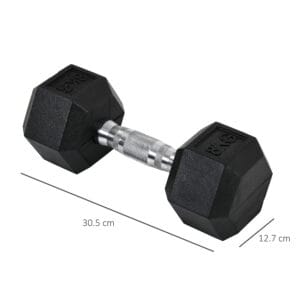 Homcom Dumbbells Kit Hexagonal Weights