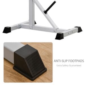 Homcom Squat Racks Pair of Barbell Stands