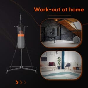Homcom Punchbag & Speedball Station