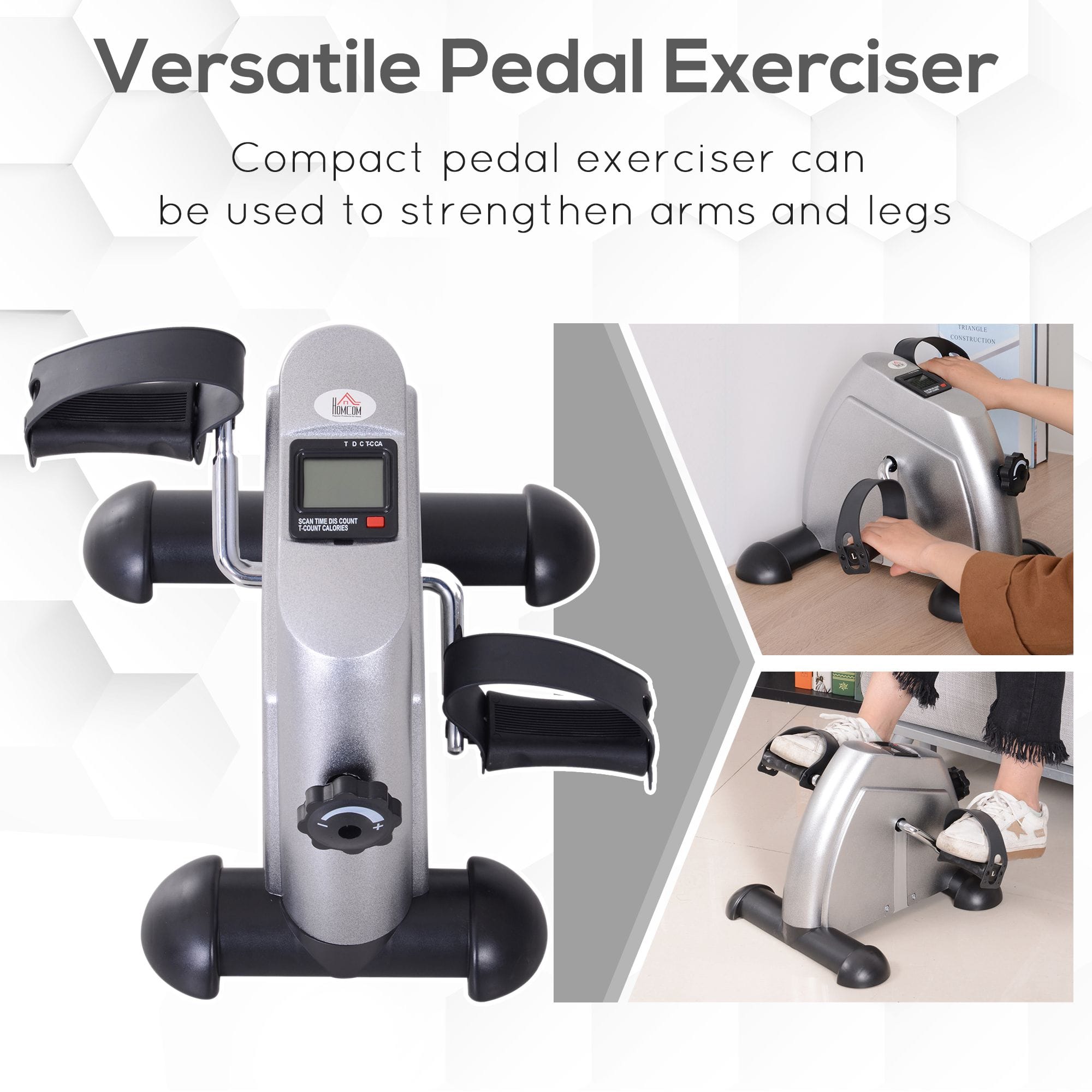 Homcom Mini Exercise Bike Pedal Manual Homcom Mini Exercise Bike Pedal Manual