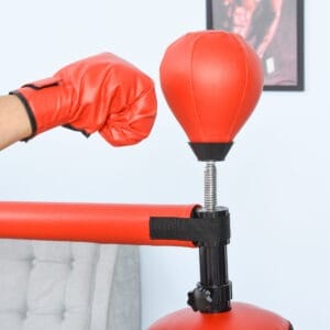 Homcom Boxing Punch Bag Stand Flexible Arm