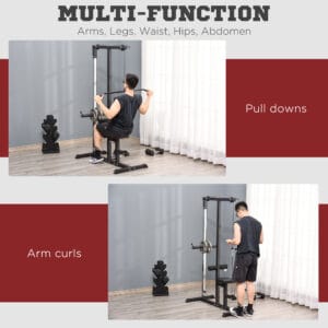 Homcom Exercise Pulldown Machine