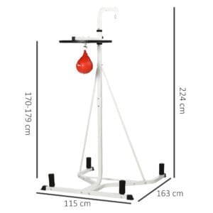 Homcom Free-Standing Speed Bag Platform