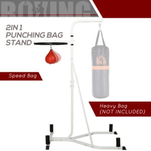 Homcom Free-Standing Speed Bag Platform