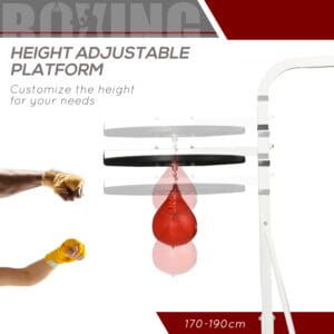 Homcom Free-Standing Speed Bag Platform