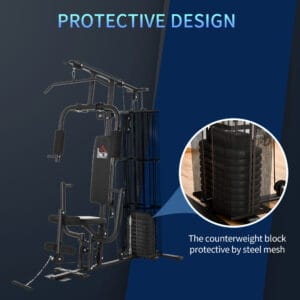 Homcom Multifunction Home Weight Training