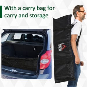 Homcom Football Goal Folding All Weather