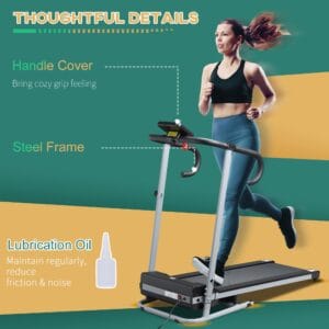 Homcom Electric Treadmill 1.25HP