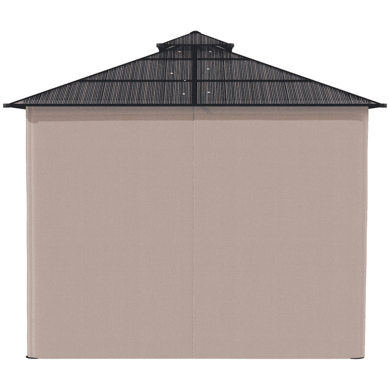 Outsunny Gazebo Hard Top 3 x 3m Outsunny Gazebo Hard Top 3 x 3m