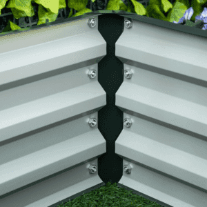 Outsunny Raised Planter Bed Steel