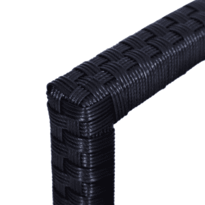 Outsunny 2 Seater Rattan Bench