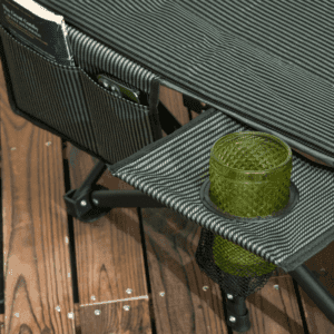 Outsunny Camping Bed w/ Carry Bag Magazine Bag