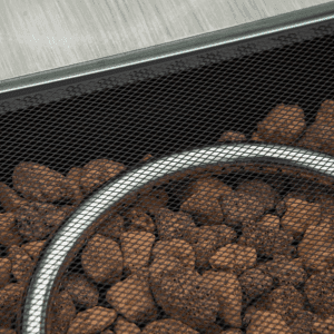 Outsunny Gas Fire Pit Table w/ Rain Cover