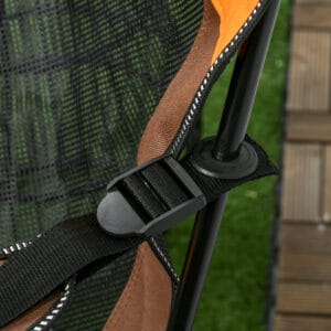 Outsunny Camping Chair w/ Footrest Backrest