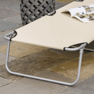 Outsunny Chair Sun Lounger With Sunshade