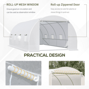 Outsunny Polytunnel Greenhouse