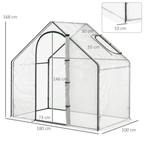 Outsunny Portable Walk-in Greenhouse