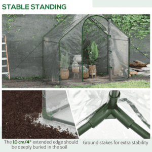 Outsunny Portable Walk-in Greenhouse