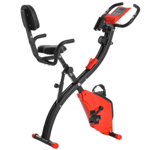 Homcom 2-In-1 Exercise Bike Upright 8-Level