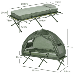 Outsunny Folding Dome Tent 1 Person Hiking