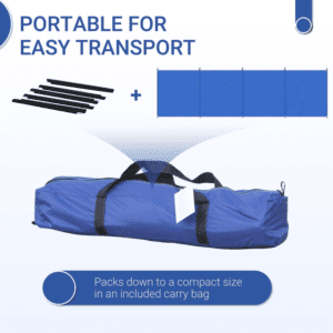 Outsunny Windbreak Portable Wind Blocker