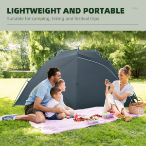 Outsunny Dome Tent Compact 2 Man for Hiking