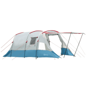 Outsunny 6-8 Person Tunnel Tent 2 rooms
