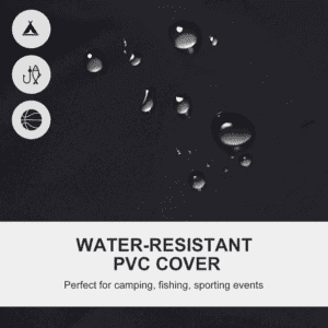 Outsunny Camping Chair w/Cup Holder Fishing